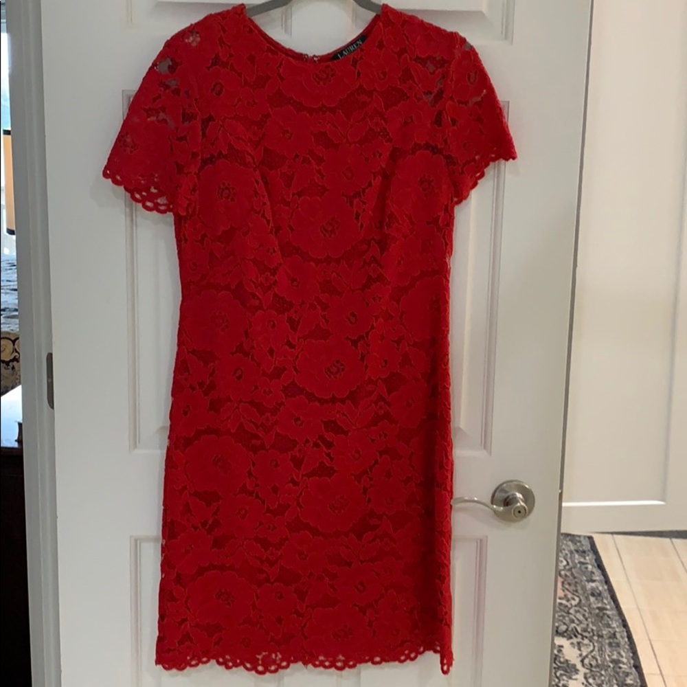 Red dress